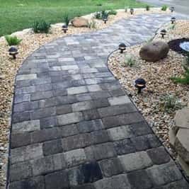 Pavers and Edging.