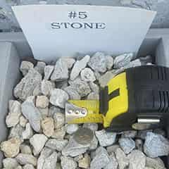 #5 Limestone - 1”.